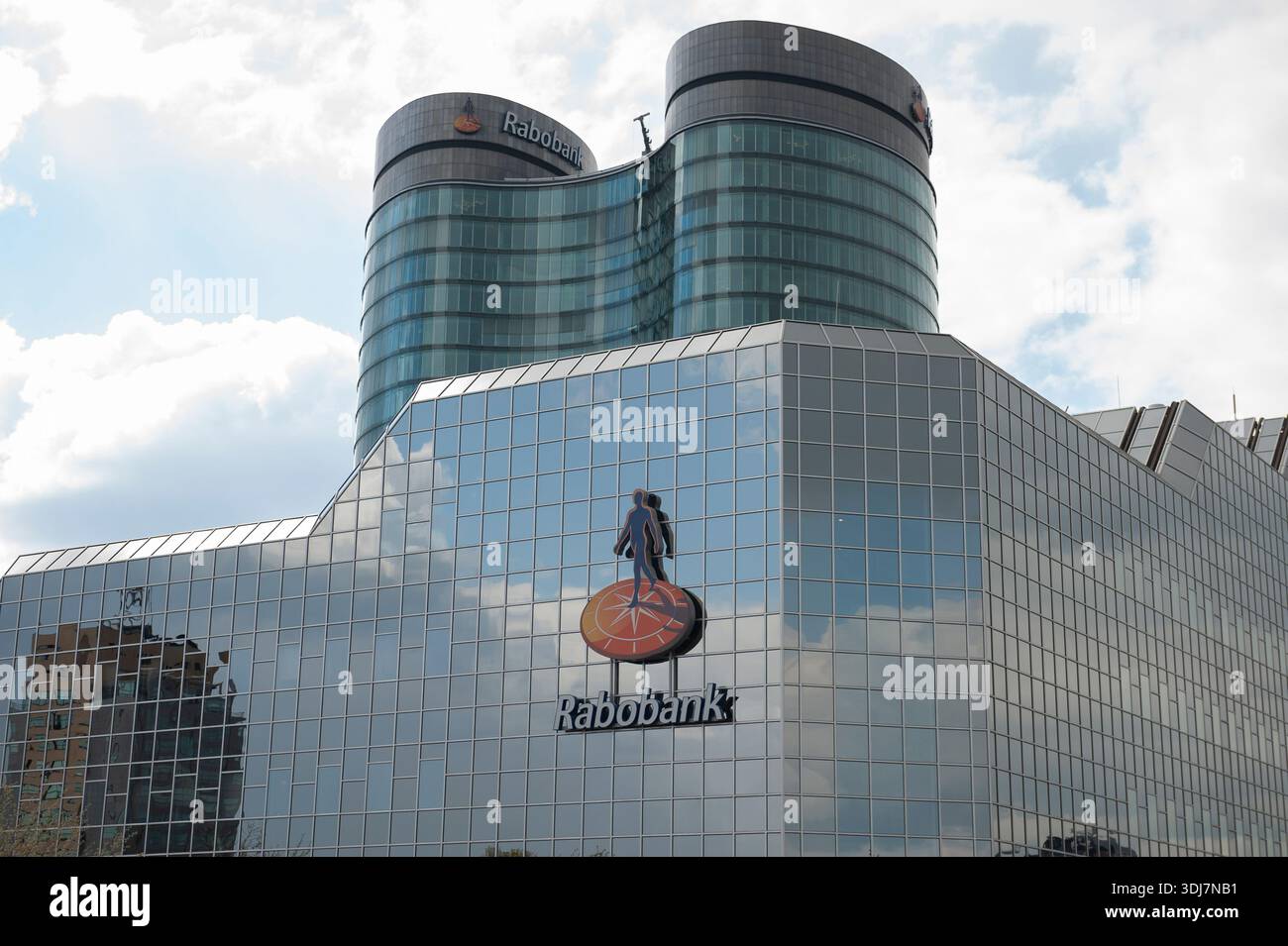 Utrecht Rabobank kantoren Büros. Stockfoto