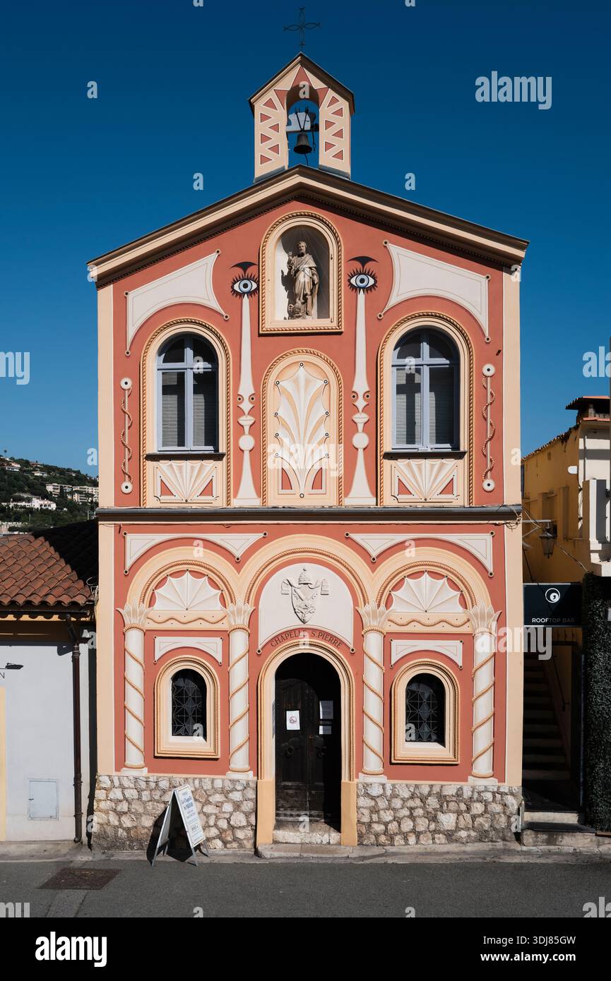 VILLEFRANCHE SUR MER RIVIERA FRANKREICH Stockfoto