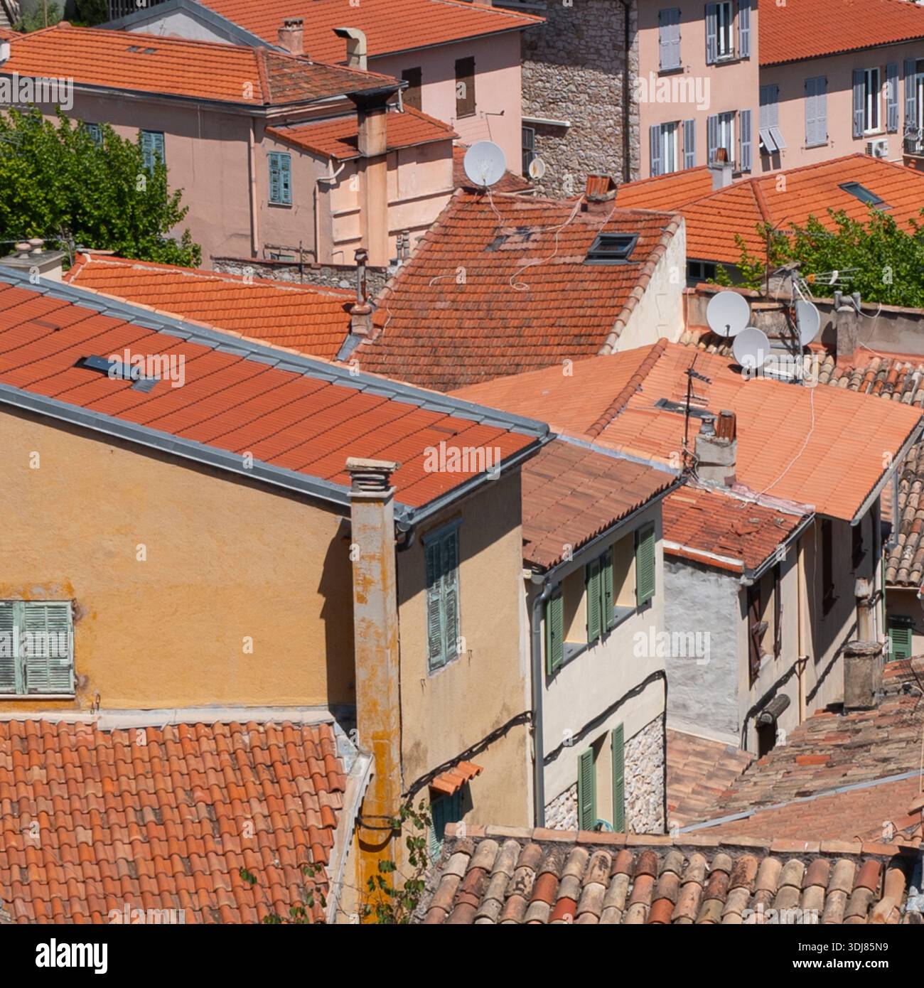 VILLEFRANCHE SUR MER RIVIERA FRANKREICH Stockfoto