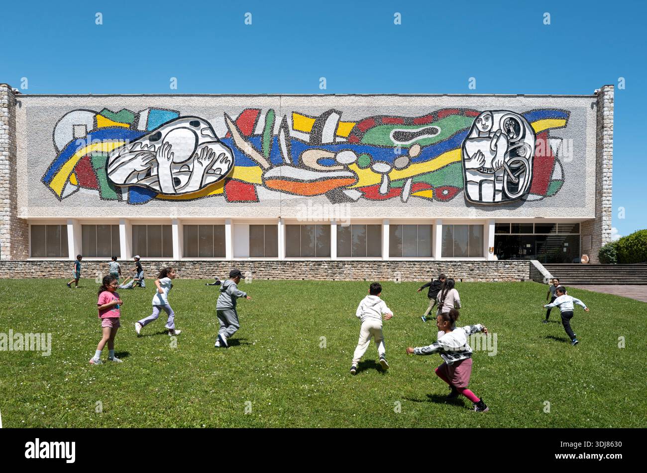 FERNAND LEGER MUSEUM BIOT FRANCE Stockfoto