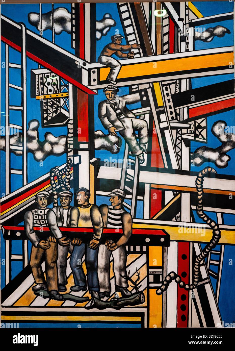 FERNAND LEGER MUSEUM BIOT FRANCE Stockfoto