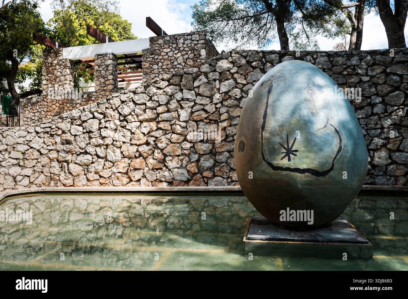 VILLA KERYLOS SAINT JEAN CAP FERRAT FRANKREICH Stockfoto