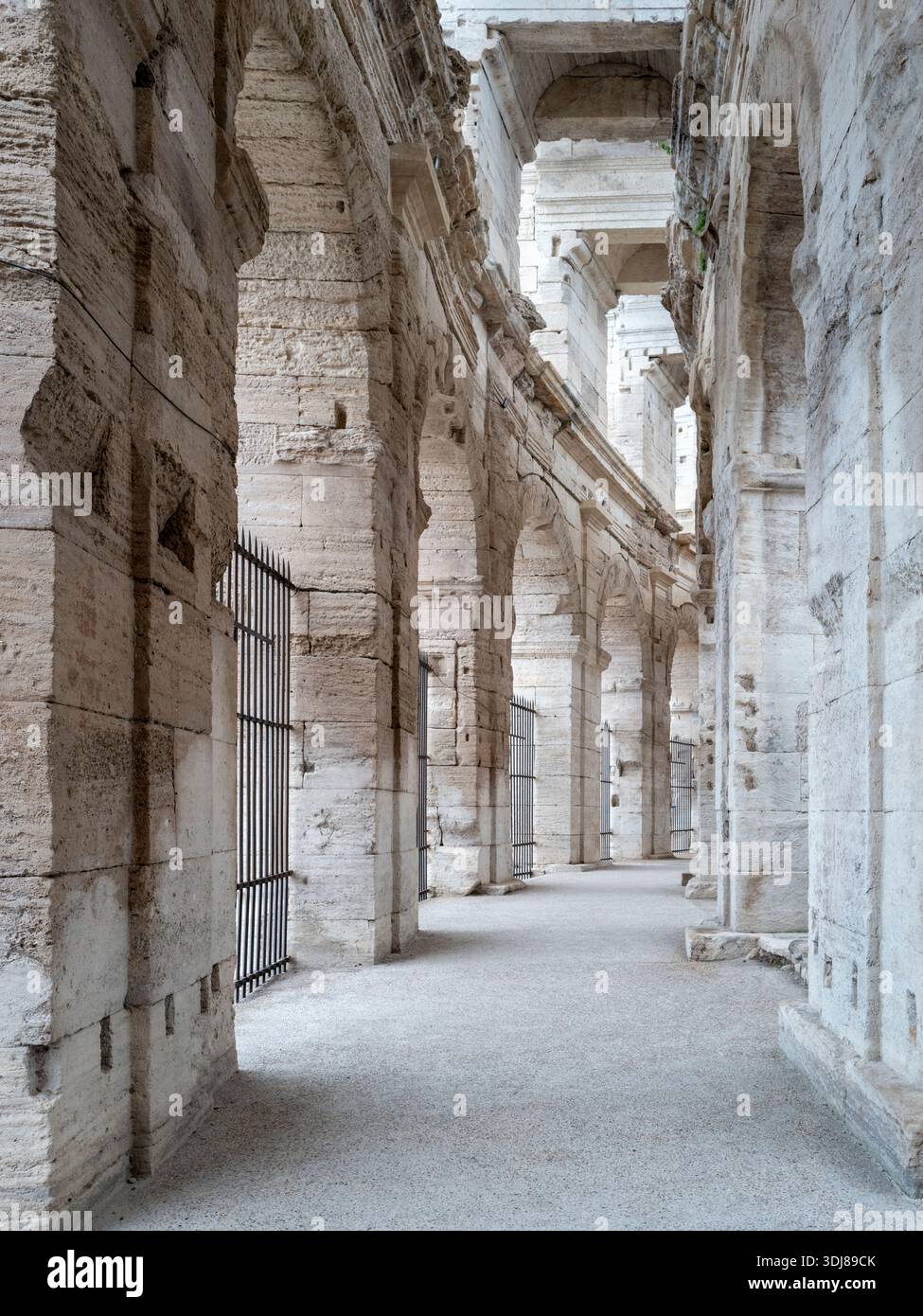 ARLES COLISEUM FRANKREICH Stockfoto