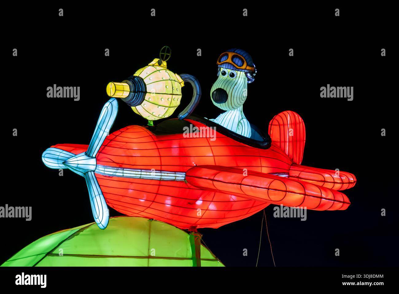 Longleat Festival of Light, Longleat Estate, Warminster, 01/2026 Stockfoto