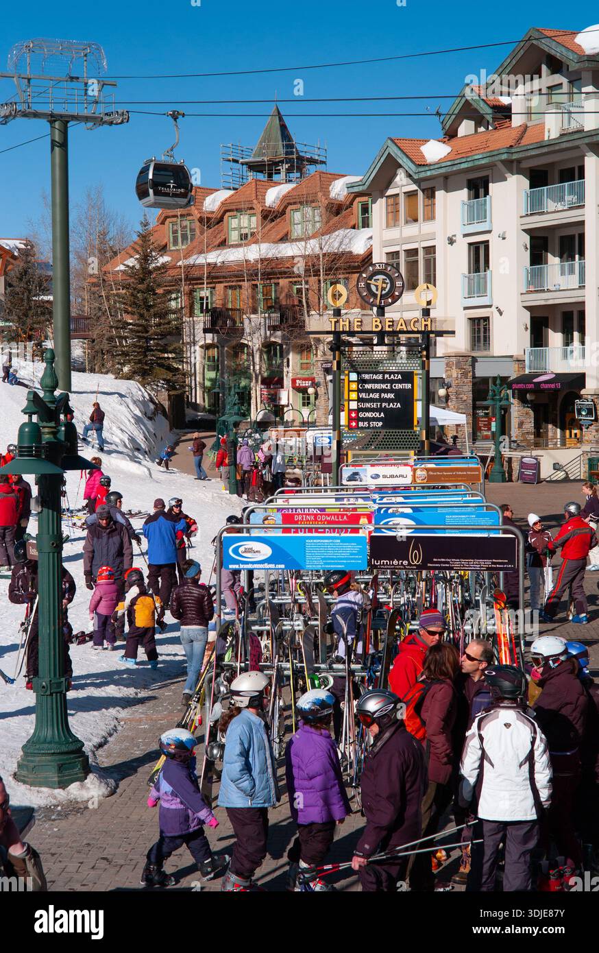 Telluride Colorado Stockfoto