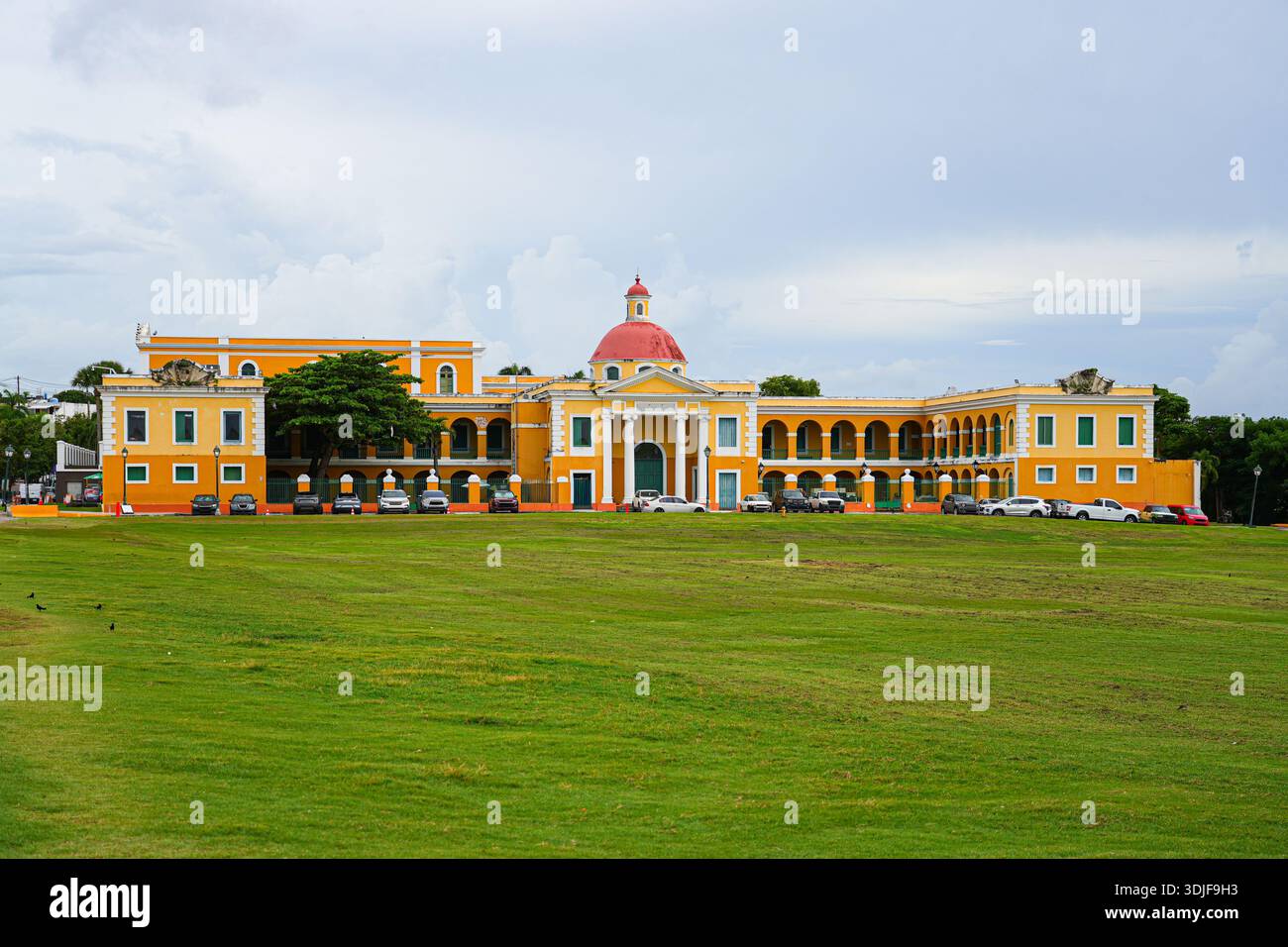 Die historische Escuela de Artes Plásticas y Diseño in Old San Juan, Puerto Rico Stockfoto