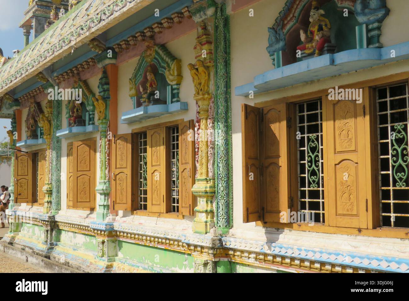 Pilakat Hindu Tempel in der Nähe von Yangon in Myanmar Stockfoto