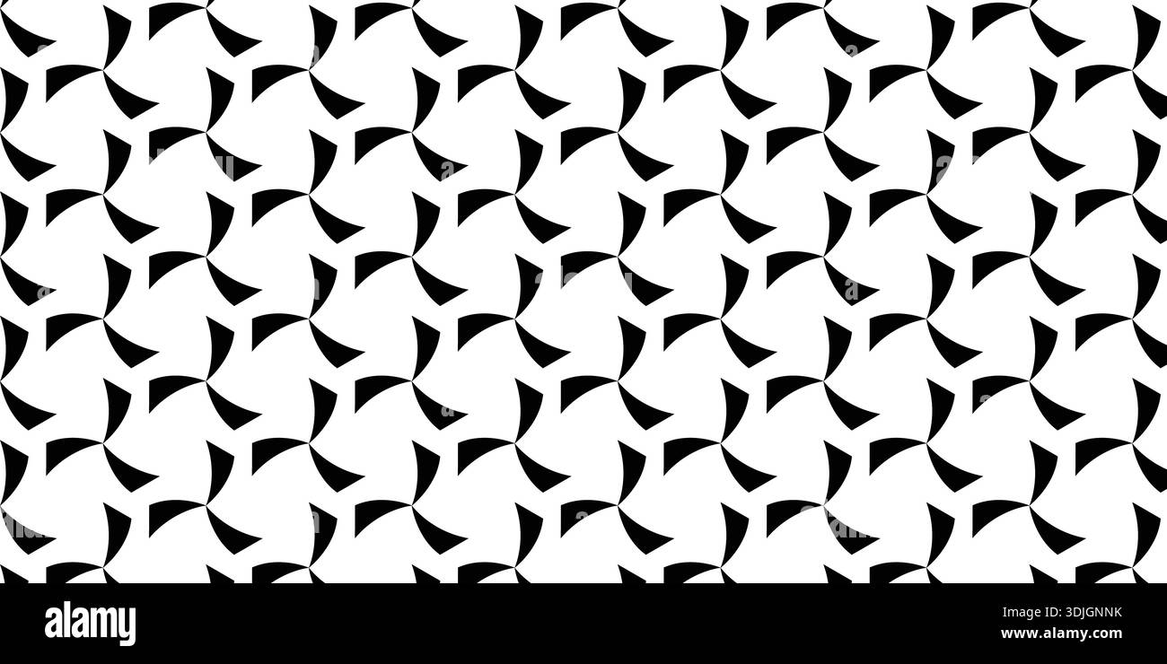 Hintergrund Für Nahtloses Abstraktes Gekrümmtes Geometrisches Muster Stock Vektor