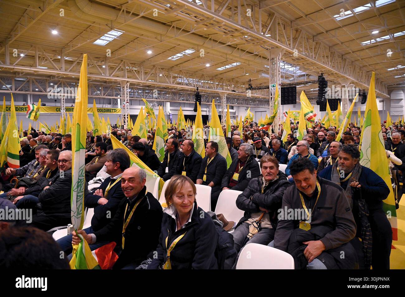 Mailand, Italien. Januar 2026. Mailand, Coldiretti Generalversammlung im Superstudio piu Credit: Independent Photo Agency/Alamy Live News Stockfoto
