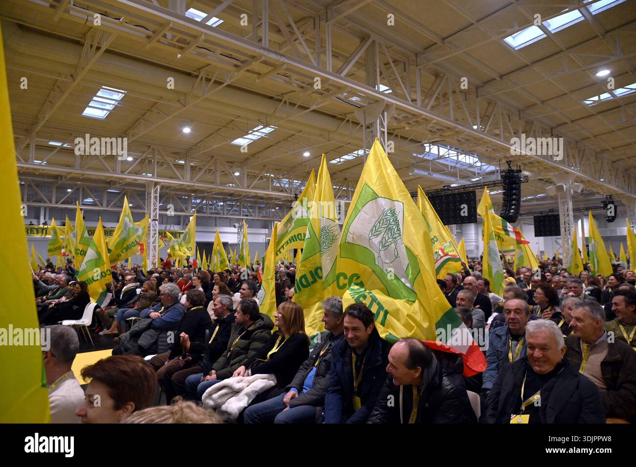 Mailand, Italien. Januar 2026. Mailand, Coldiretti Generalversammlung im Superstudio piu Credit: Independent Photo Agency/Alamy Live News Stockfoto