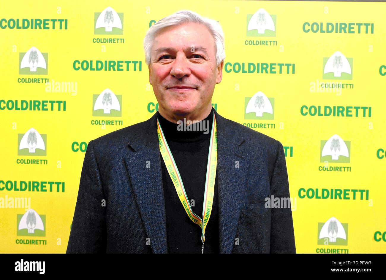 Mailand, Italien. Januar 2026. Mailand, Coldiretti Generalversammlung im Superstudio piu, Gianfranco Comincioli Credit: Independent Photo Agency/Alamy Live News Stockfoto