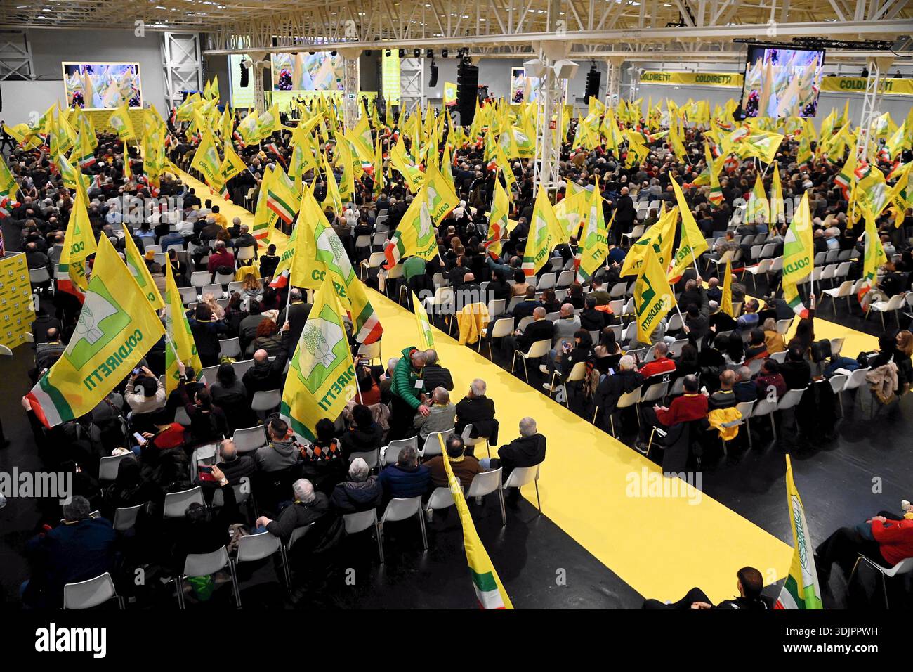 Mailand, Italien. Januar 2026. Mailand, Coldiretti Generalversammlung im Superstudio piu Credit: Independent Photo Agency/Alamy Live News Stockfoto