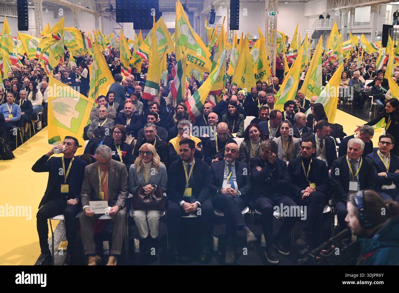Mailand, Italien. Januar 2026. Mailand, Coldiretti Generalversammlung im Superstudio piu Credit: Independent Photo Agency/Alamy Live News Stockfoto