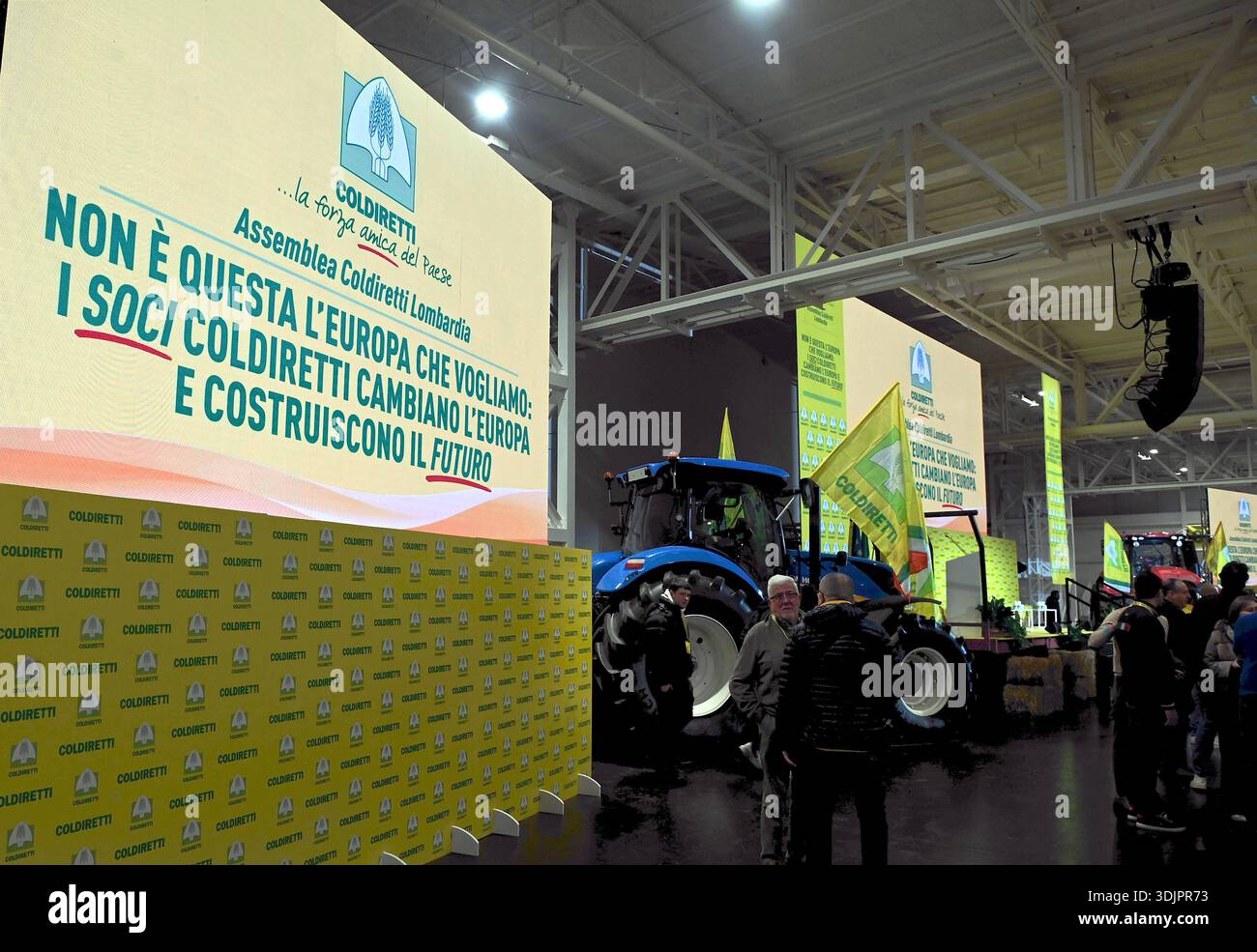 Mailand, Italien. Januar 2026. Mailand, Coldiretti Generalversammlung im Superstudio piu Credit: Independent Photo Agency/Alamy Live News Stockfoto