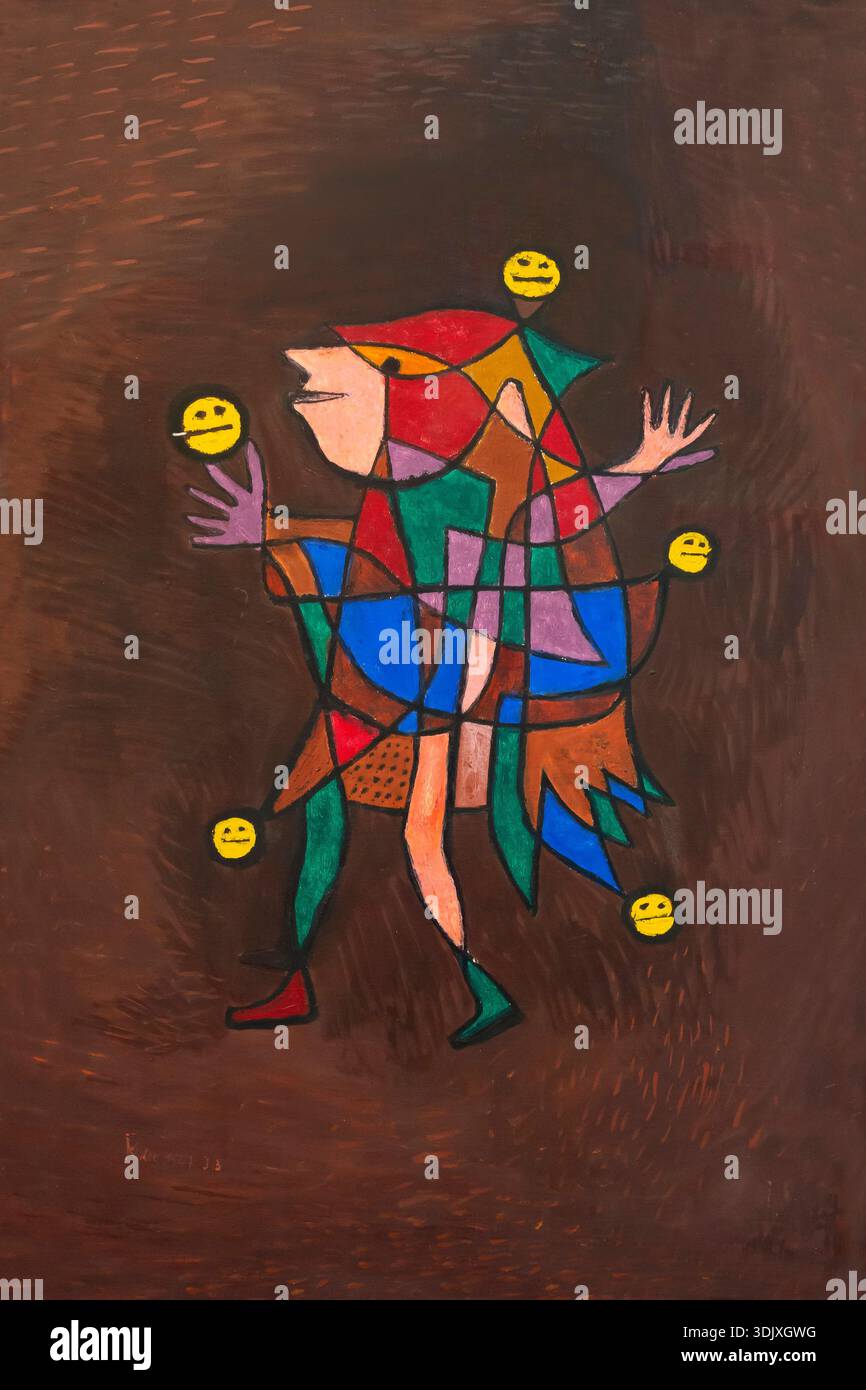 Figur, Der Narr, Paul Klee, 1927 Stockfoto