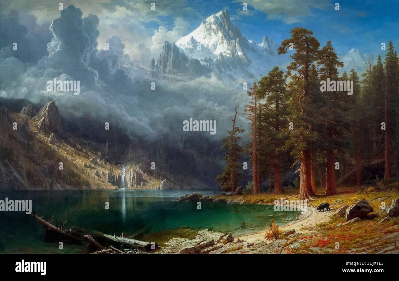 Mount Corcoran, Albert Bierstadt, um 1876 Stockfoto