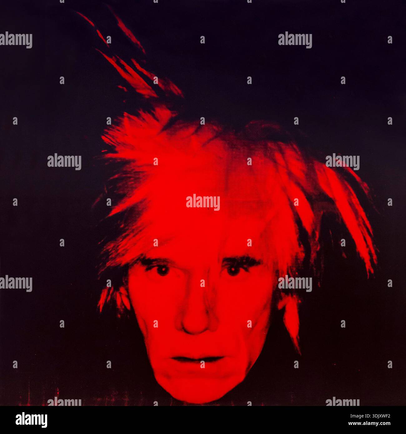 Selbstporträt, Andy Warhol, 1986 Stockfoto