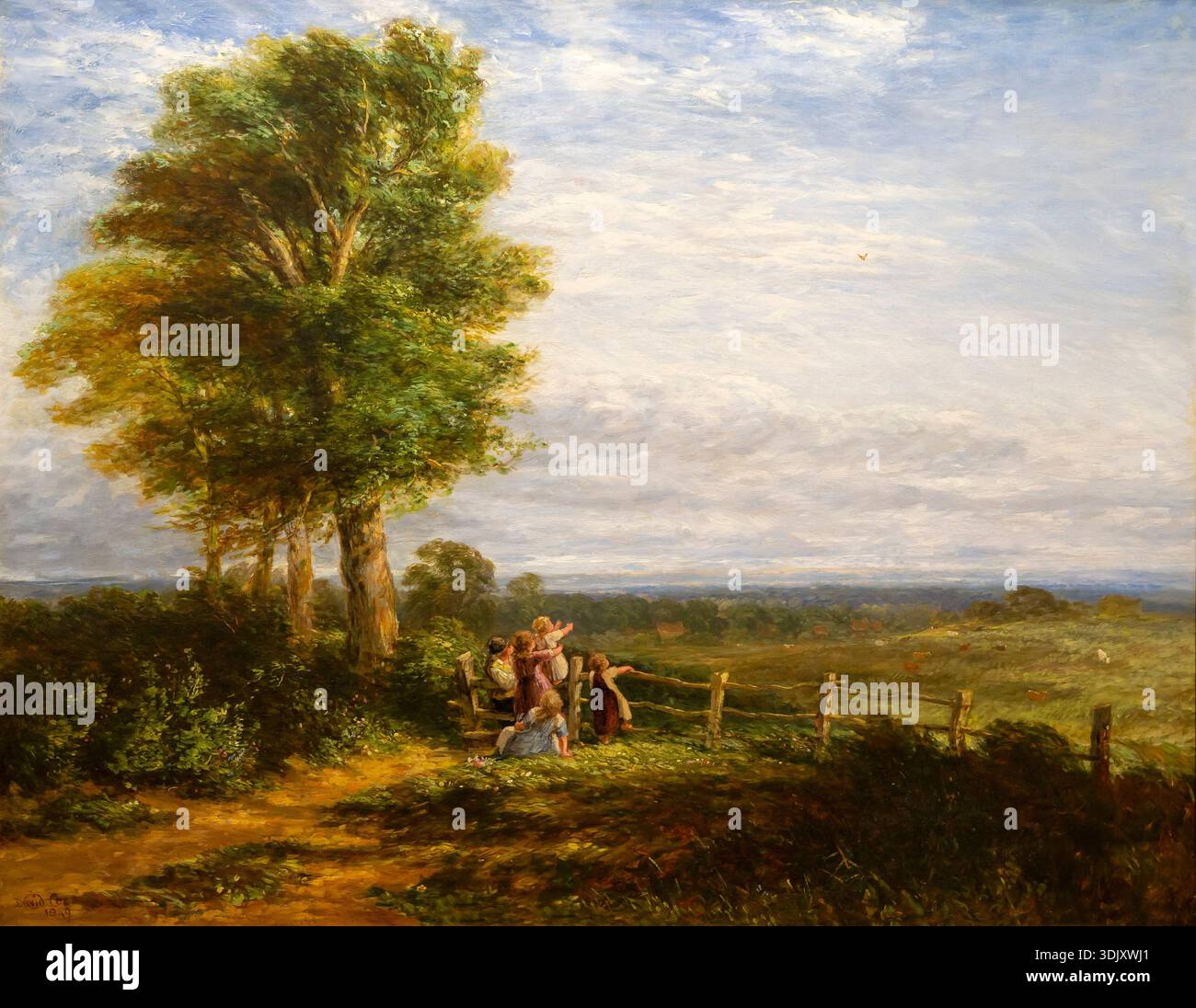 Die Skylark, David Cox, 1849 Stockfoto
