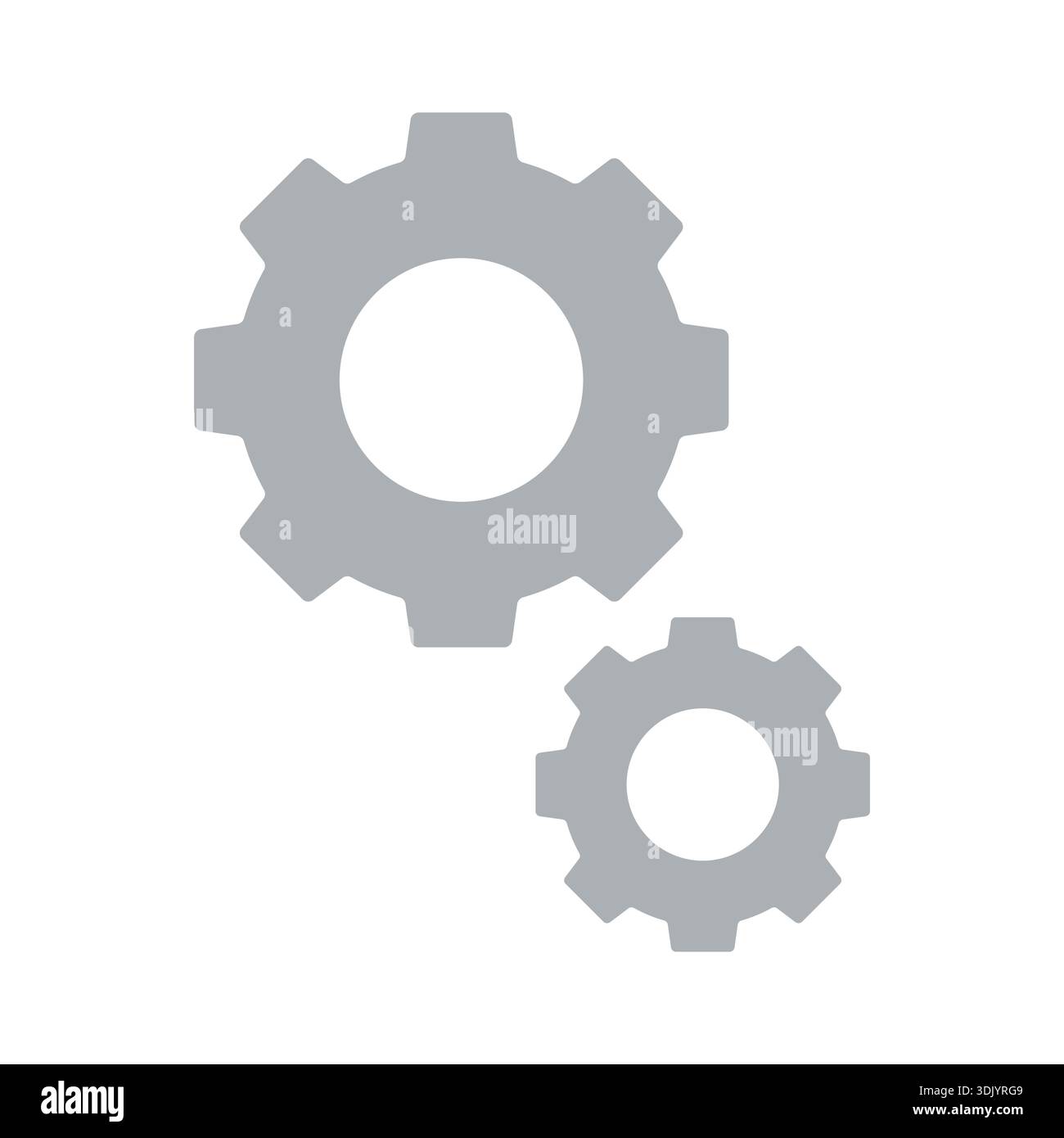 Symbol „Einstellung“. Symbol für Wartung und Reparatur. Stock Vektor