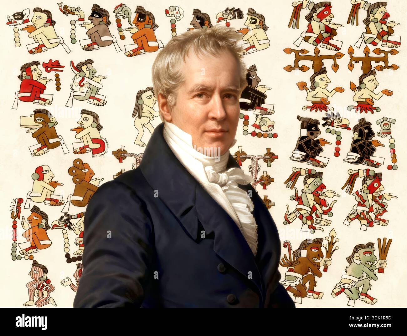 Friedrich Wilhelm Heinrich Alexander von Humboldt, 1769 - 1859, deutscher Naturforscher Stockfoto