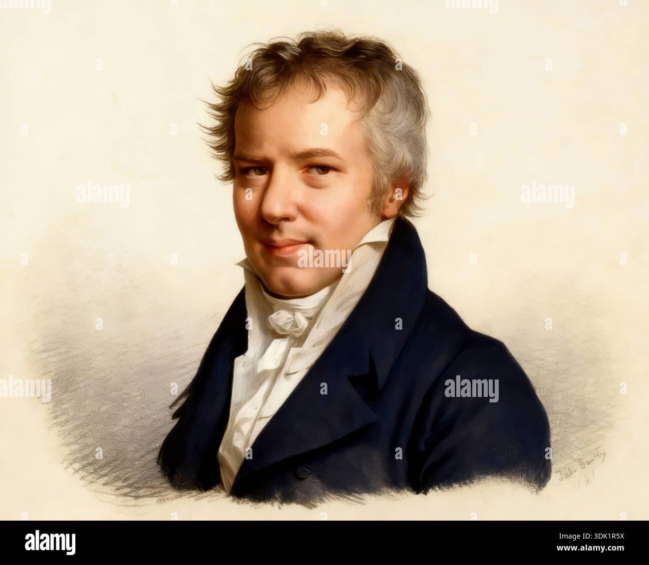 Friedrich Wilhelm Heinrich Alexander von Humboldt, 1769 - 1859, deutscher Naturforscher Stockfoto