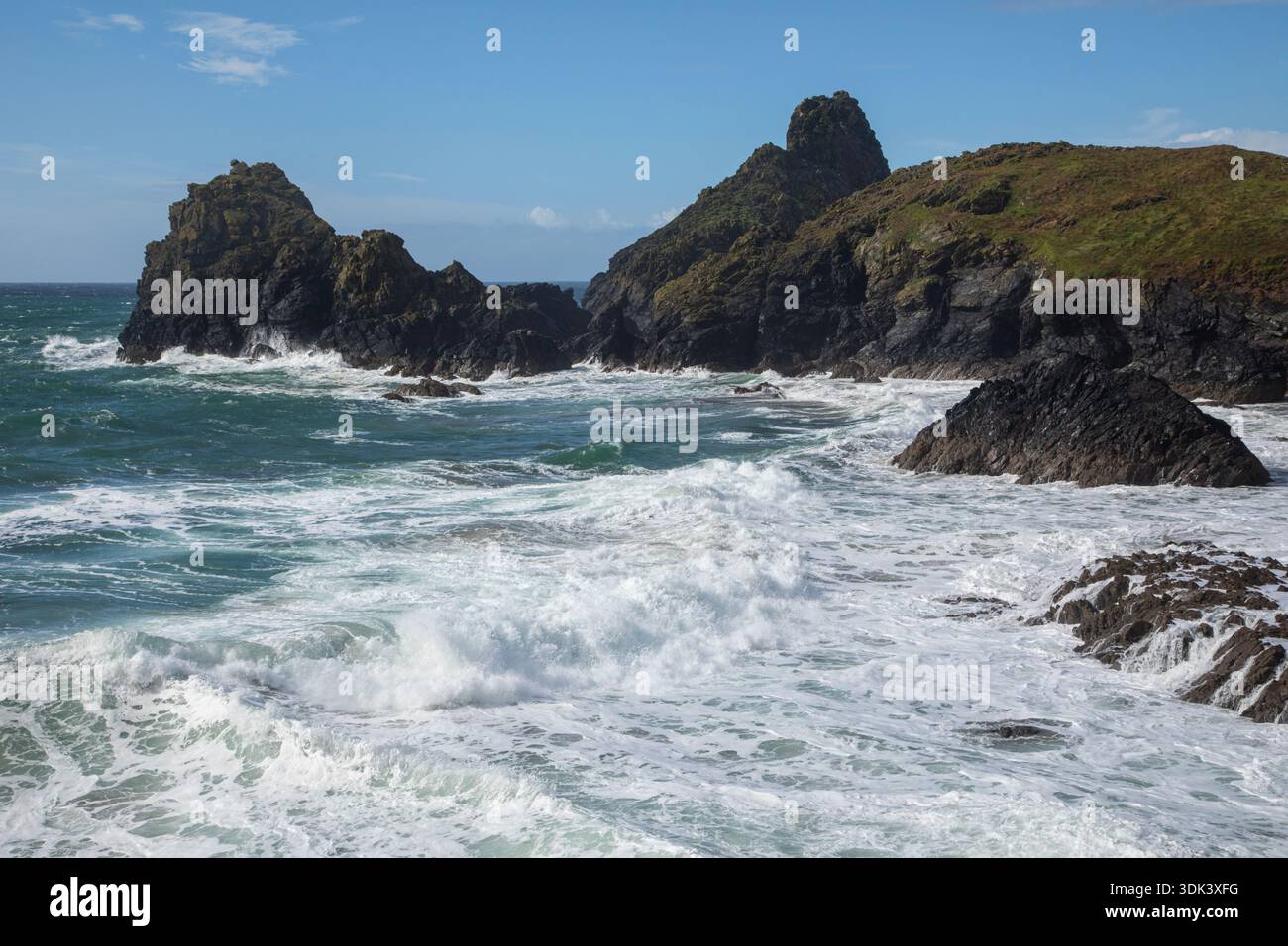 Kynance Cove Cornwall Stockfoto