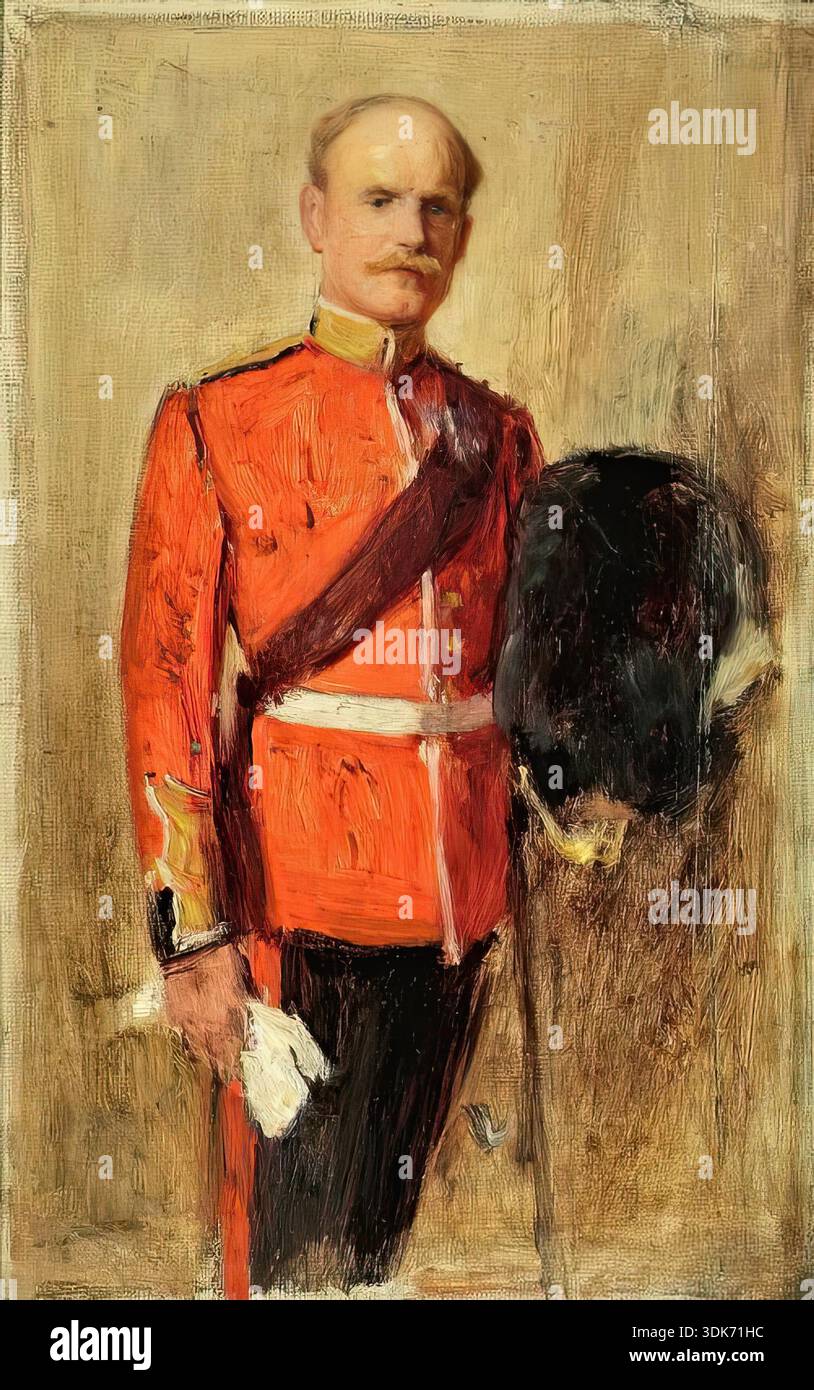 Mann in der Garde, 1890-1910. Stockfoto