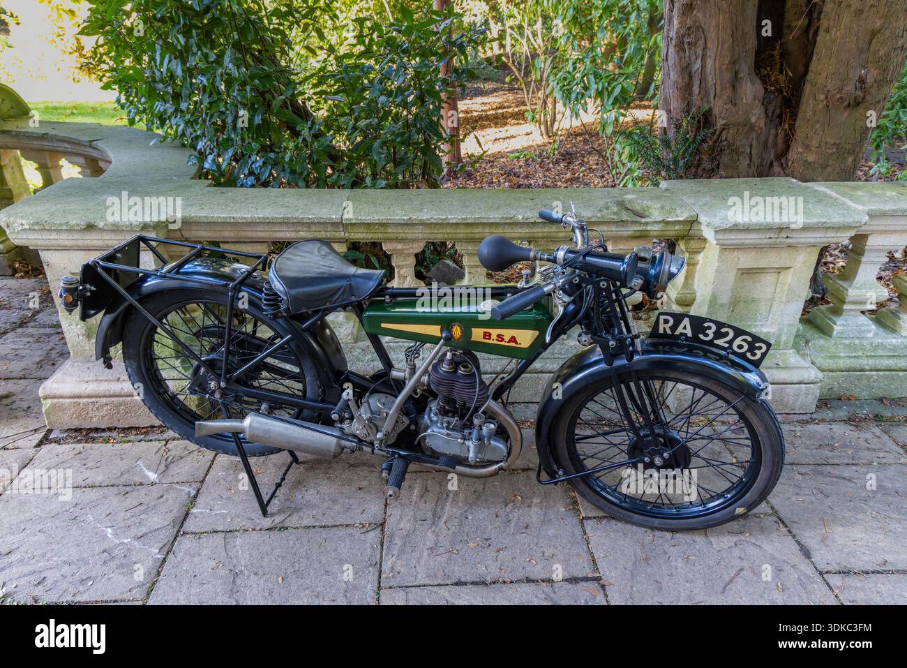 Clevedon Cars and Coffee 1927 BSA Stockfoto
