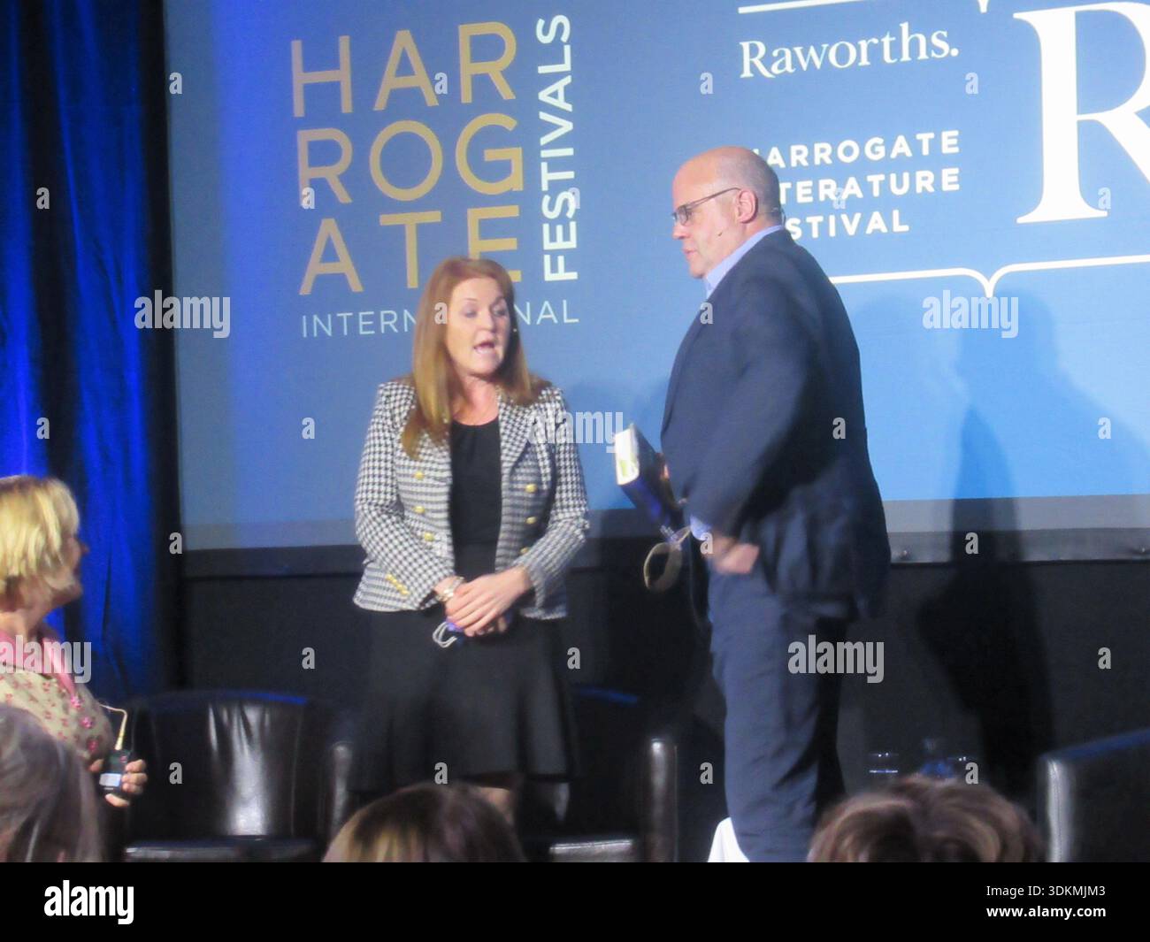 SARAH FERGUSON IN HARROGATE 2021 Stockfoto