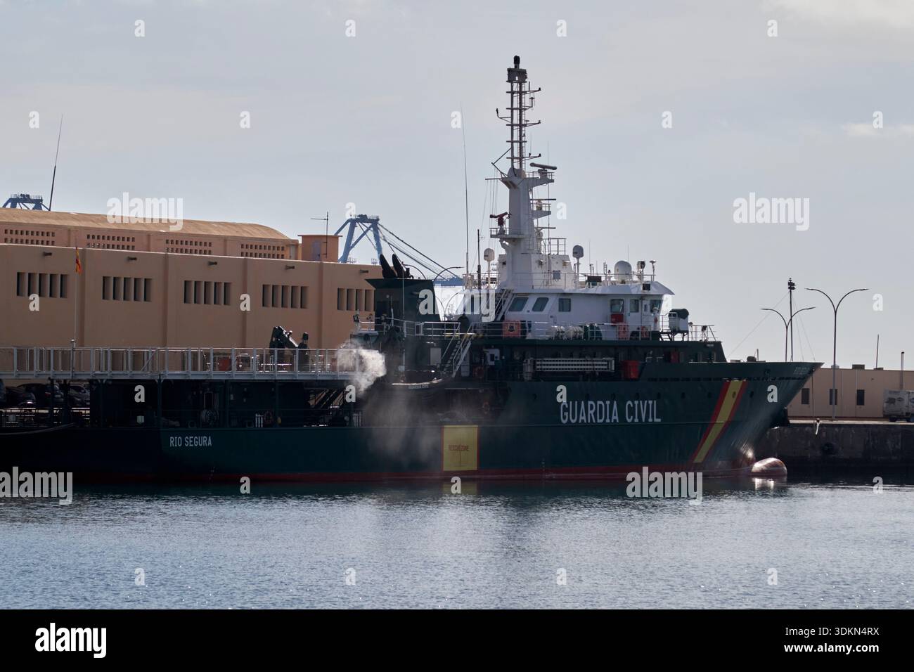 guardia ziviles Offshore-Patrouillenboot rio segura las palmas de gran canaria, kanarische Inseln, spanien Stockfoto