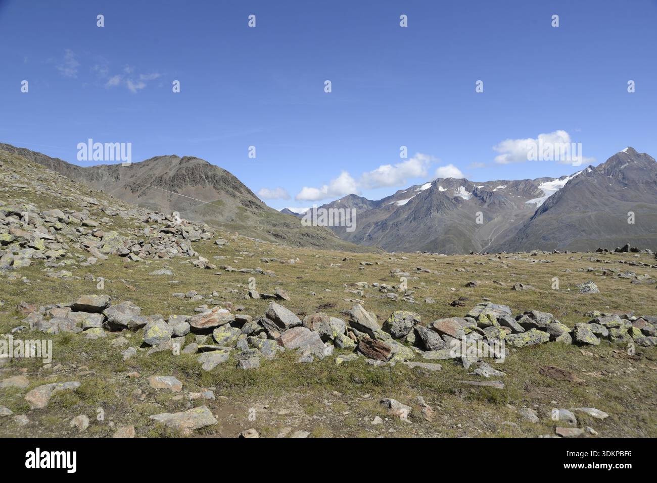 Ötztal, Ötztaler Alpen, Vent, Venter Tal, Venter Tal, Tirol, Österreich, Alpen, Berg, Berge, Gipfel, Berge, hohe Berge Stockfoto