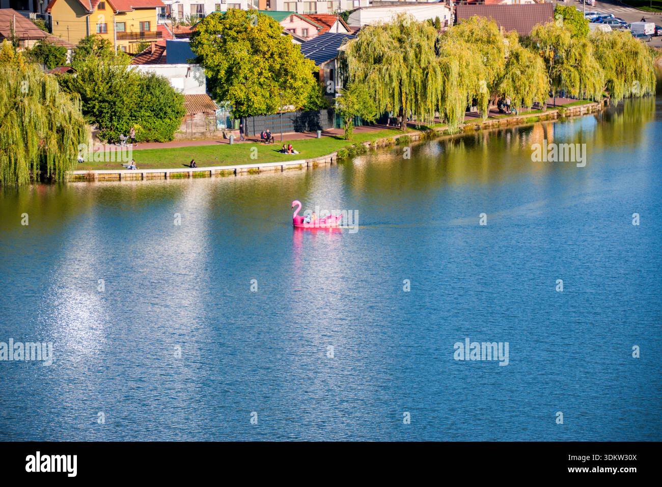 Stadtbild in Cluj Napoca, Siebenbürgen, Rumänien. Stockfoto