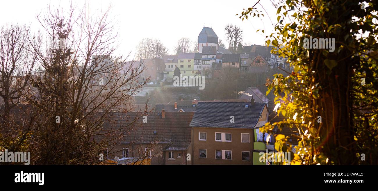 Historische Stadt stadtroda in thüringen deutschland Stockfoto