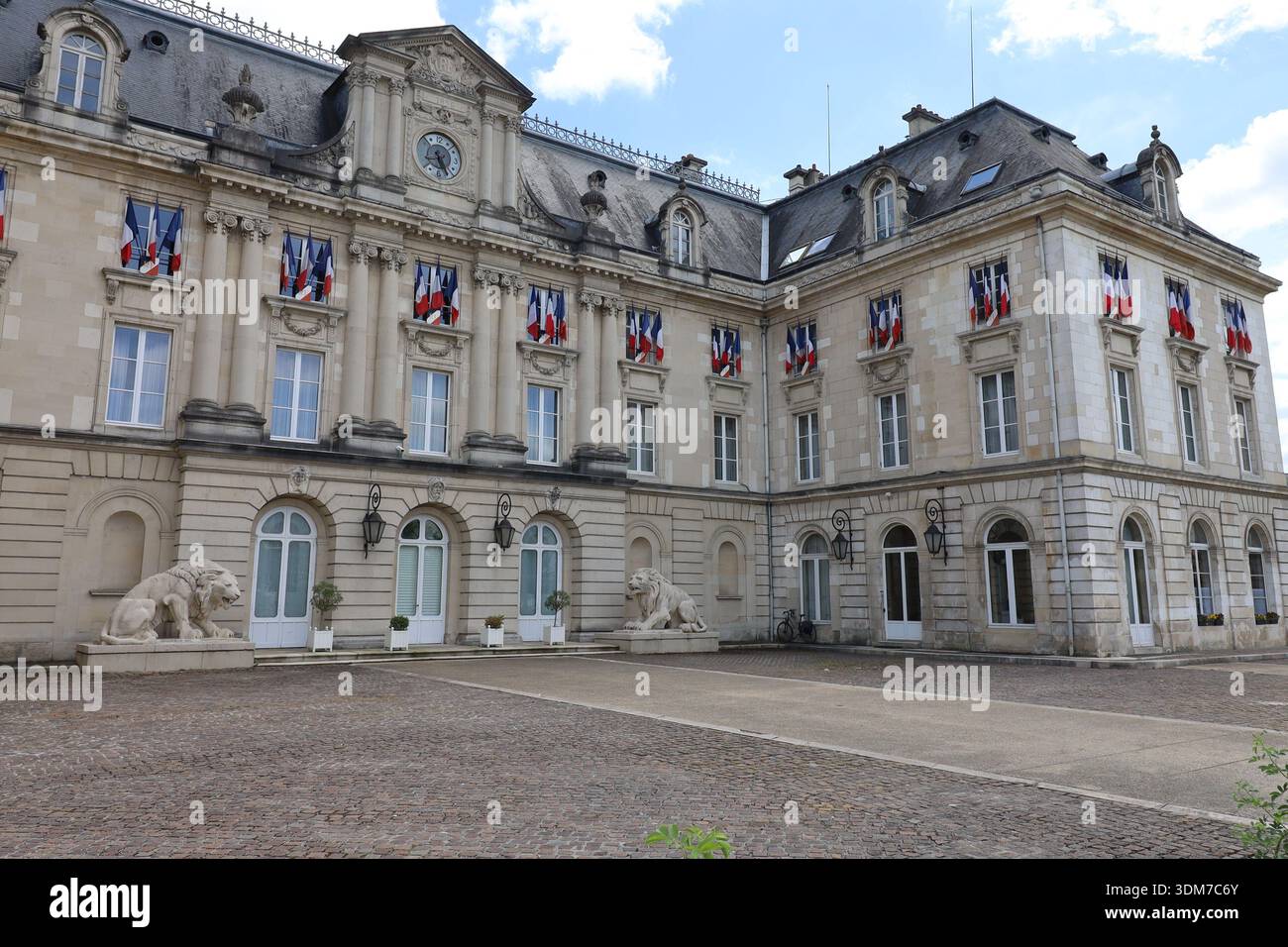 La Prefecture de l'Aube, vue de l'extérieur, ville de Troyes, Département de l'Aube, Frankreich Stockfoto