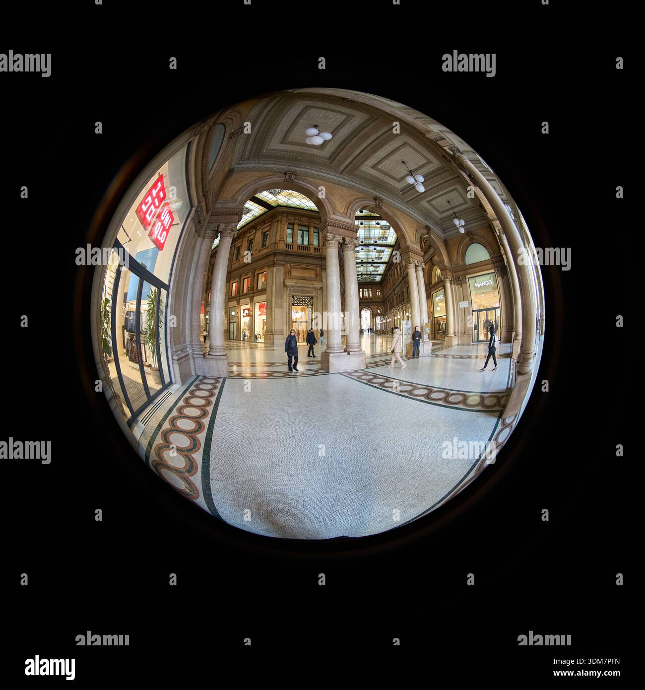 Galleria Alberto Sordi in Rom, Italien Stockfoto