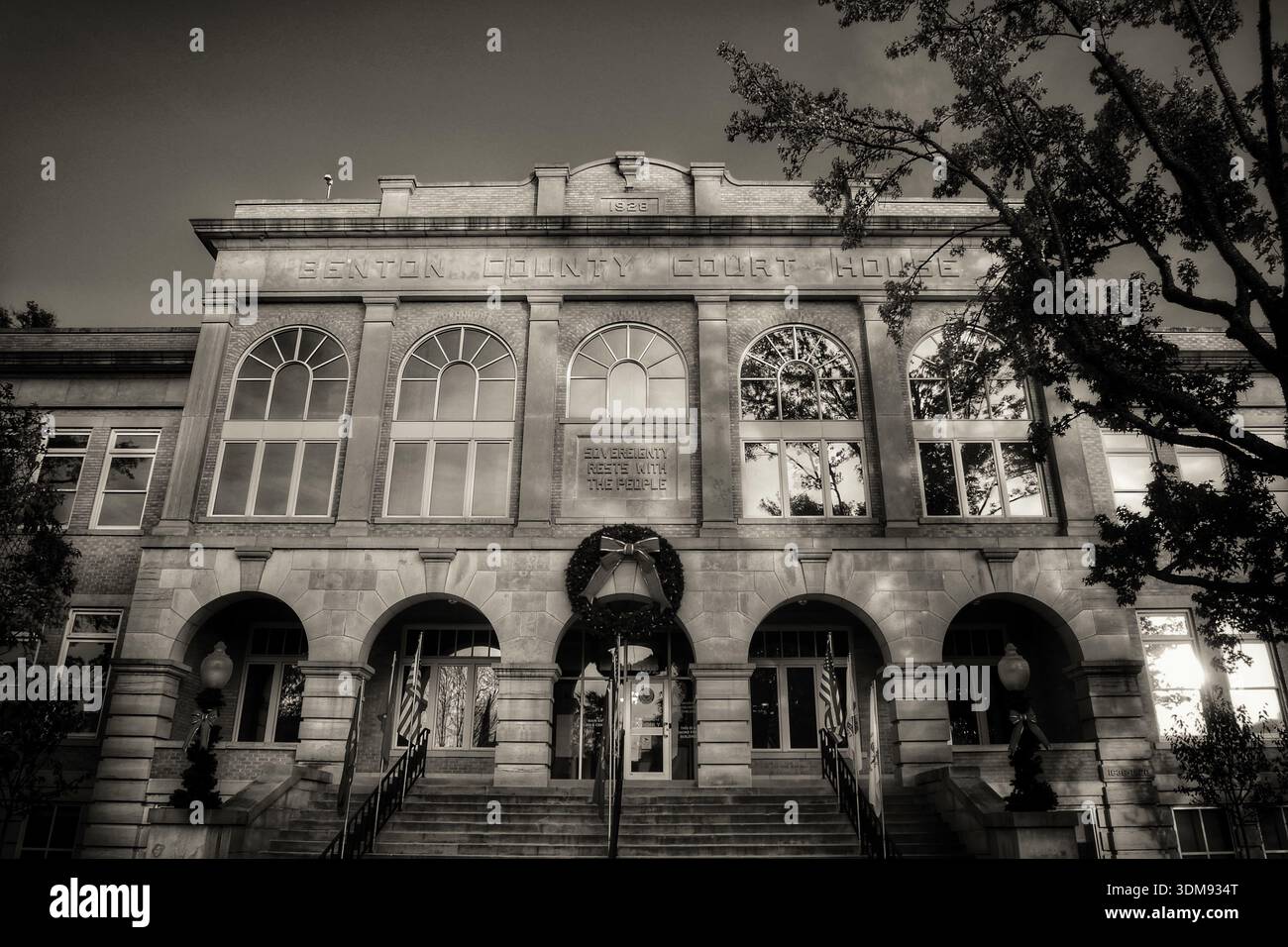 Benton County Courthouse, Bentonville, Arkansas Stockfoto