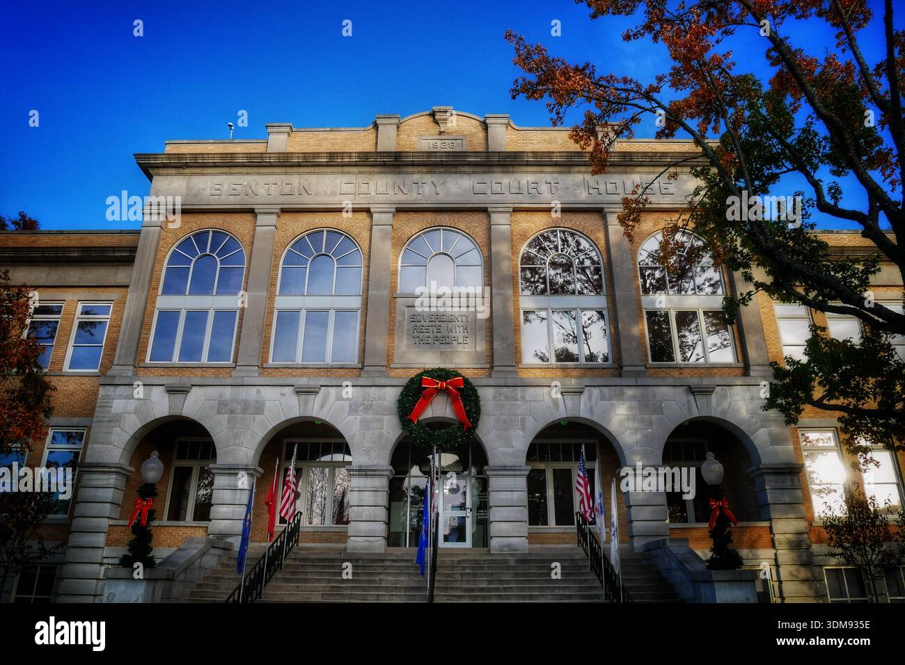 Benton County Courthouse, Bentonville, Arkansas Stockfoto