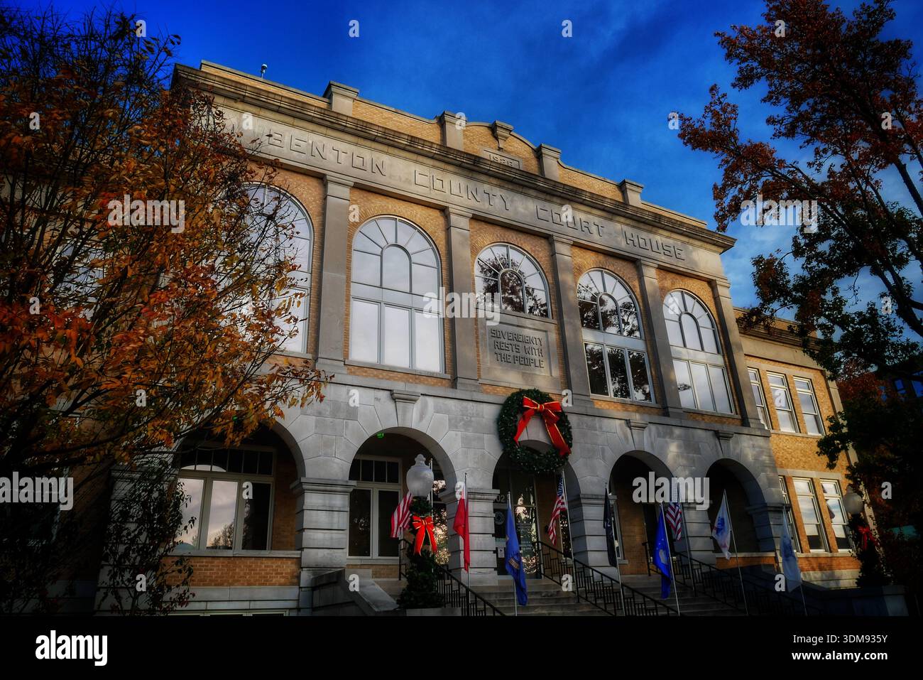 Benton County Courthouse, Bentonville, Arkansas Stockfoto