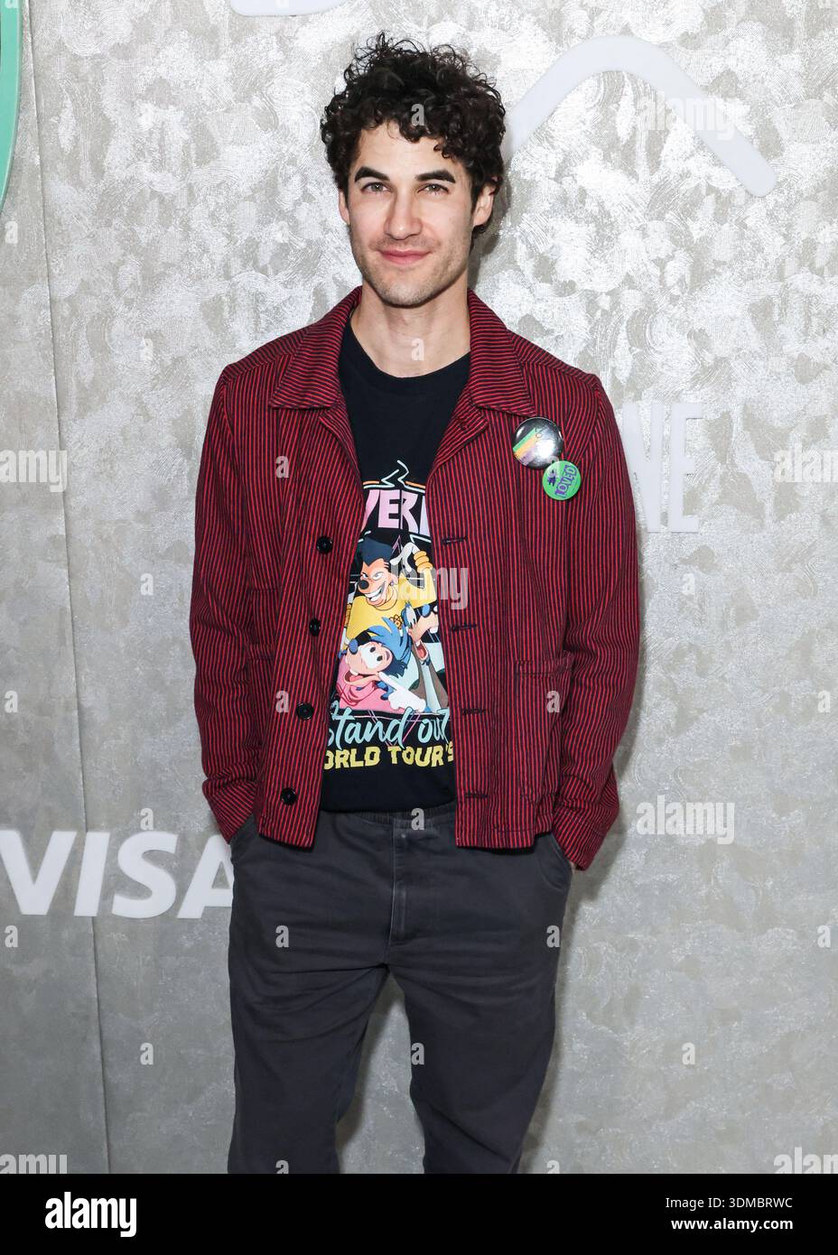 HOLLYWOOD, LOS ANGELES, KALIFORNIEN, USA - 29. JANUAR: Darren Criss kommt auf der Warner Music Group Grammy Awards Party 2026 (68. Jährliche Grammy Awards), die am 29. Januar 2026 am 6400 Sunset Boulevard in Hollywood, Los Angeles, Kalifornien, USA stattfindet. (Foto: Xavier Collin/Image Press Agency) Stockfoto