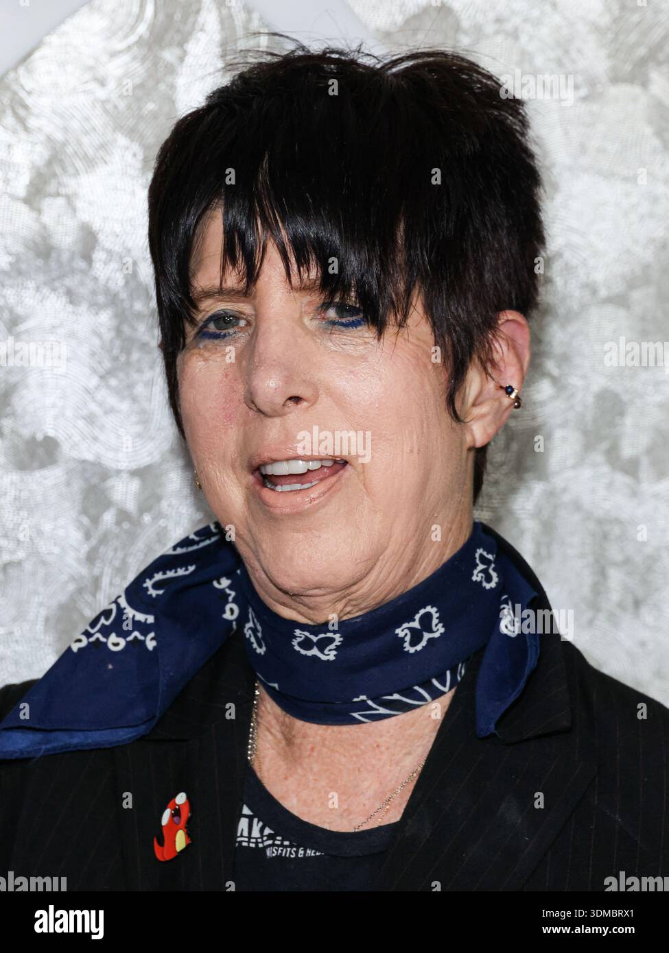 HOLLYWOOD, LOS ANGELES, KALIFORNIEN, USA - 29. JANUAR: Diane Warren kommt auf der Warner Music Group Grammy Awards Party 2026 (68. Jährliche Grammy Awards), die am 29. Januar 2026 am 6400 Sunset Boulevard in Hollywood, Los Angeles, Kalifornien, USA stattfindet. (Foto: Xavier Collin/Image Press Agency) Stockfoto