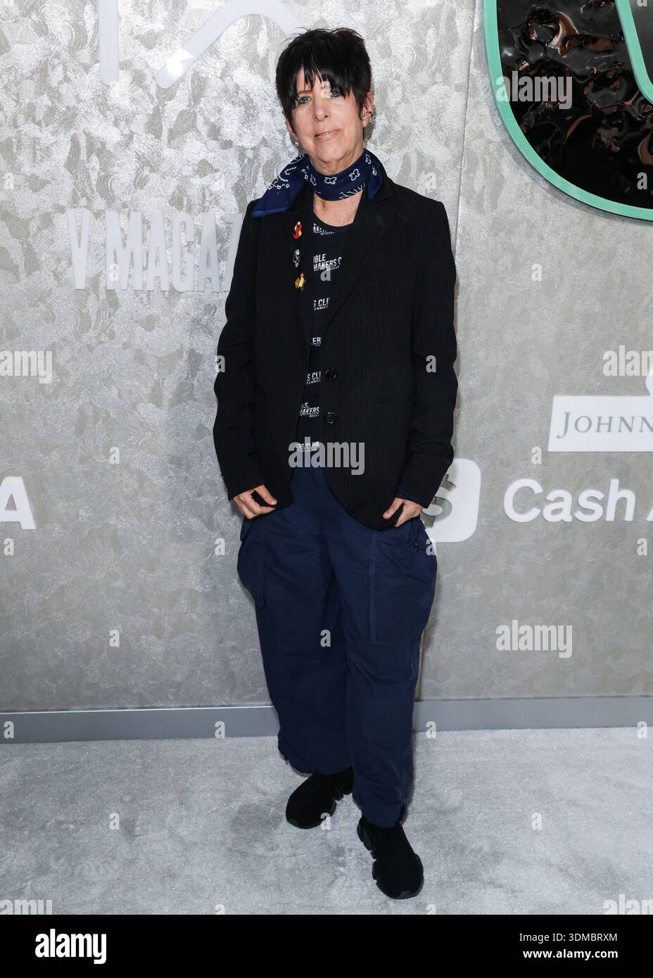 HOLLYWOOD, LOS ANGELES, KALIFORNIEN, USA - 29. JANUAR: Diane Warren kommt auf der Warner Music Group Grammy Awards Party 2026 (68. Jährliche Grammy Awards), die am 29. Januar 2026 am 6400 Sunset Boulevard in Hollywood, Los Angeles, Kalifornien, USA stattfindet. (Foto: Xavier Collin/Image Press Agency) Stockfoto