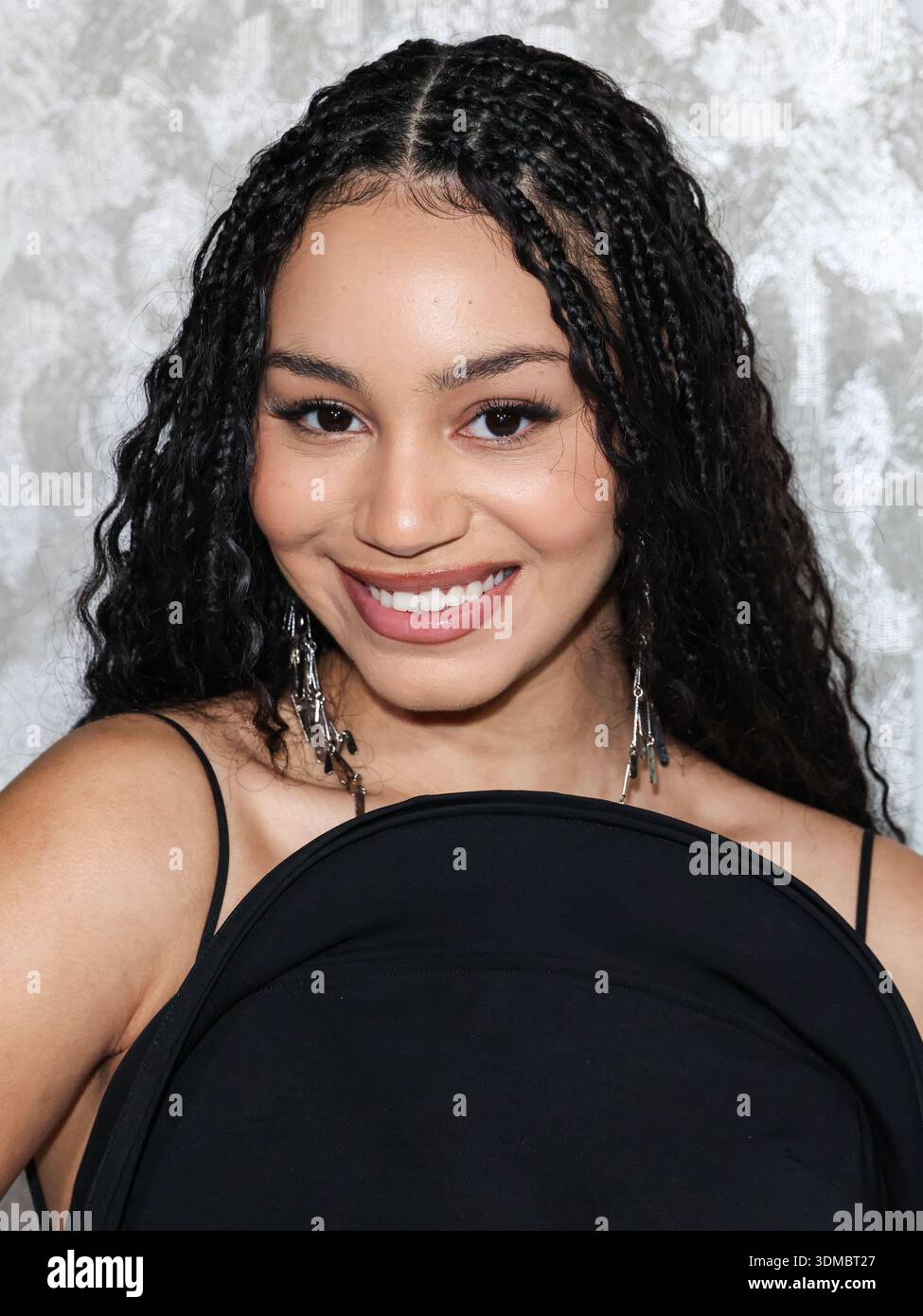 HOLLYWOOD, LOS ANGELES, KALIFORNIEN, USA - 29. JANUAR: Lala kommt auf der Warner Music Group Grammy Awards Party 2026 (68. Jährliche Grammy Awards), die am 29. Januar 2026 auf dem 6400 Sunset Boulevard in Hollywood, Los Angeles, Kalifornien, USA stattfindet. (Foto: Xavier Collin/Image Press Agency) Stockfoto