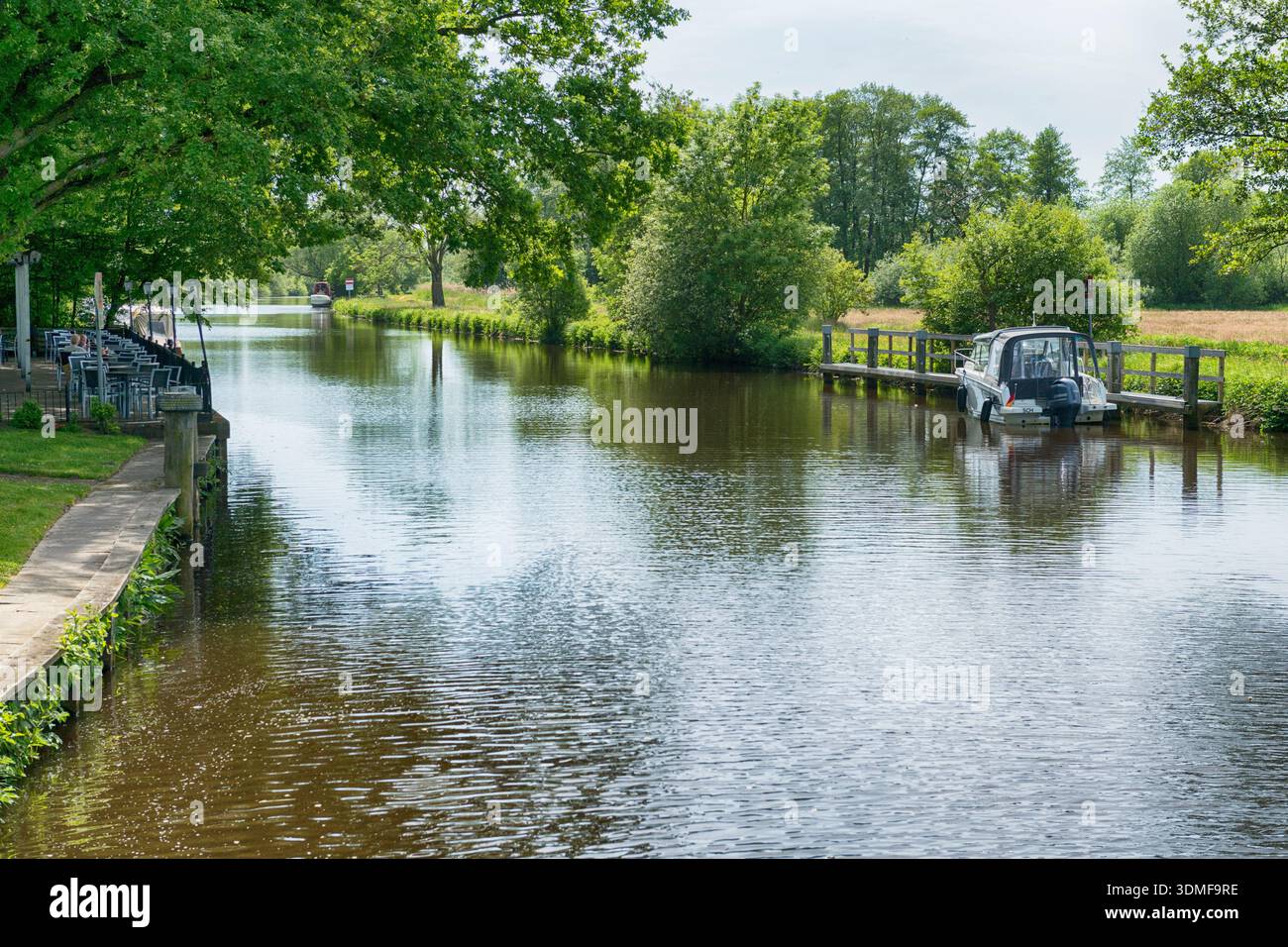 Ein wunderschöner Tag im Mai in Worpswede Stockfoto
