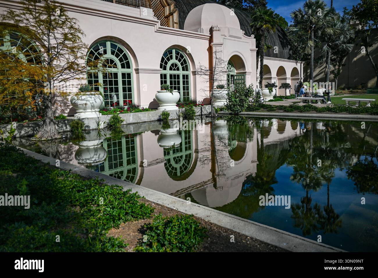 Balboa Park Botanical Building Stockfoto