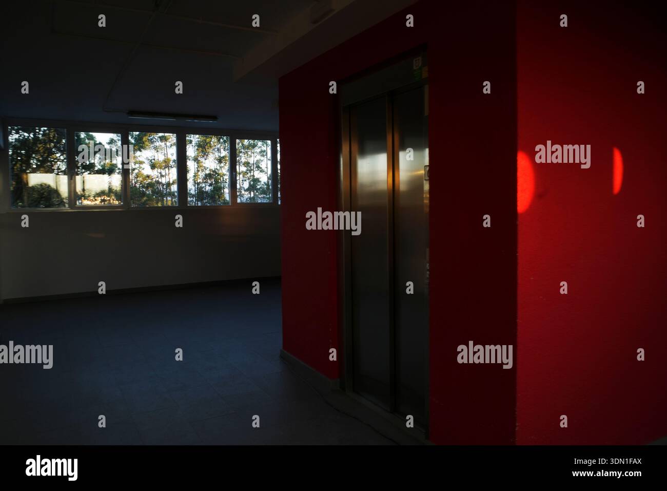 Interieur eines modernen Gebäudes Stockfoto