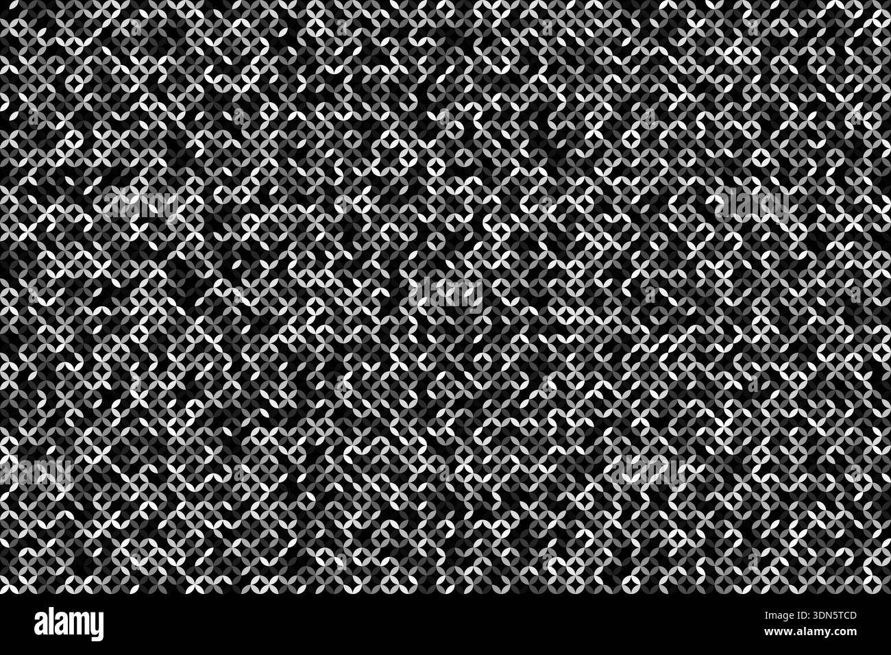 Digitales geometrisches Muster abstraktes Hintergrundvektordesign Stock Vektor