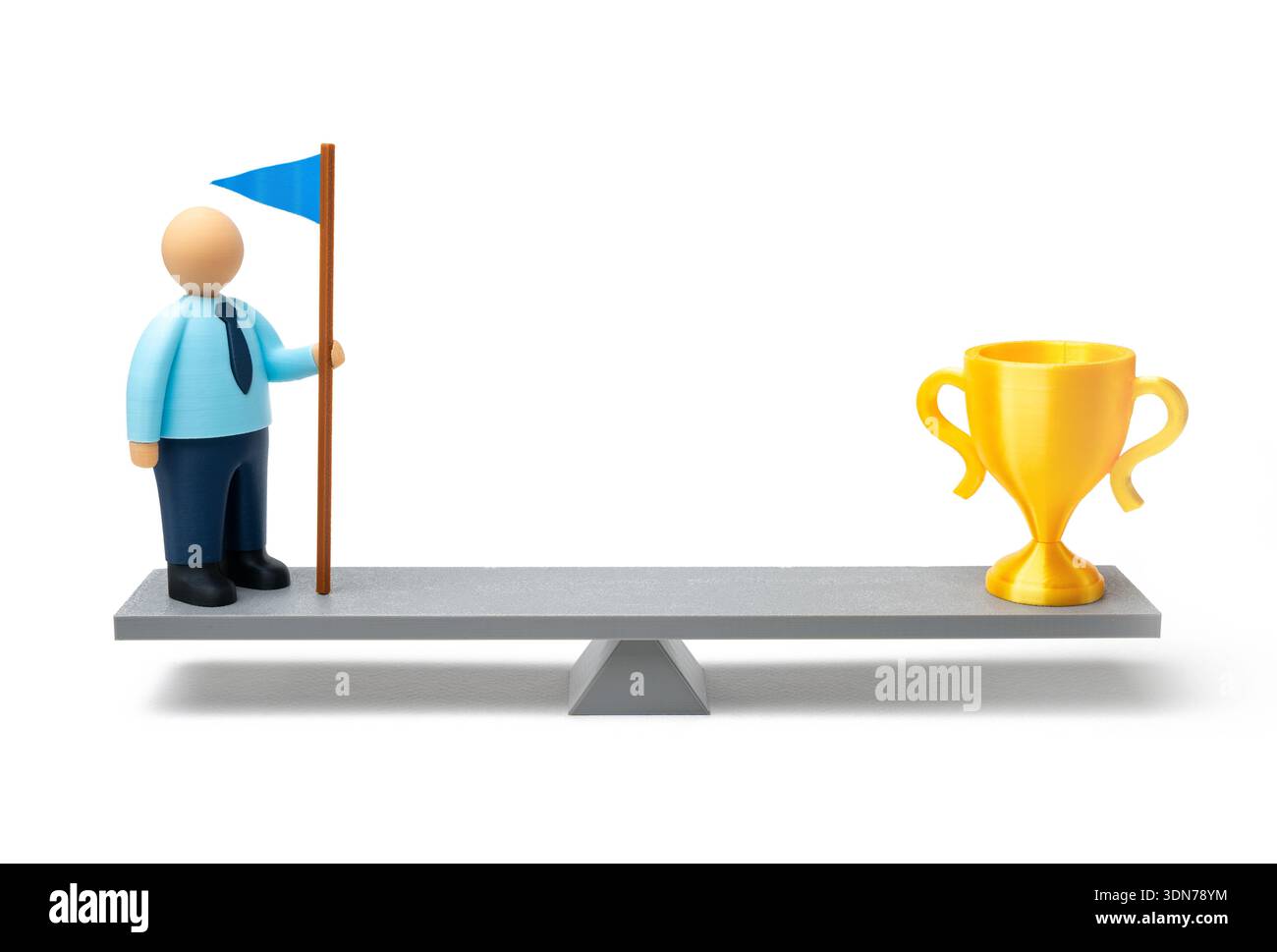 Führungsqualitäten, die Anerkennung verdienen. Auszeichnung für herausragende Managementfähigkeiten. Erfolgsgeschichte des Unternehmens über inspirierende Führung und Teammotivation Stockfoto