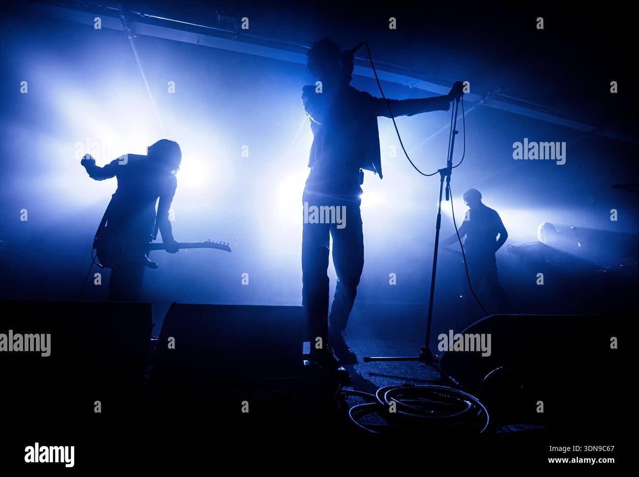 The Horrors trat am 26. November 2025 live im Project House, Leeds, West Yorkshire, UK auf. Stockfoto