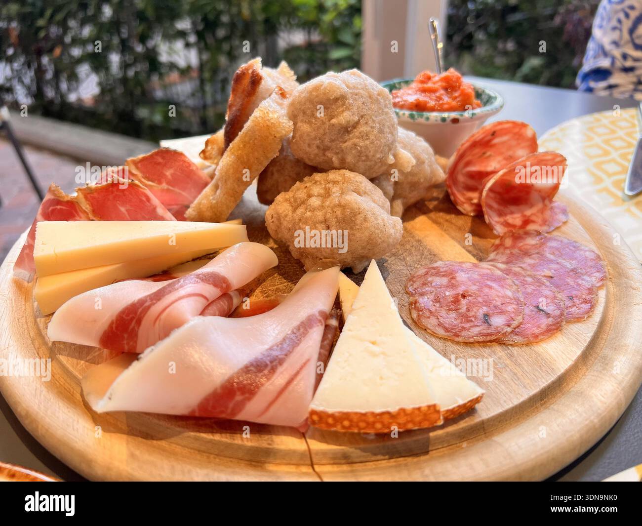 Ein Geschmack von Italien im Nachmittagslicht Stockfoto