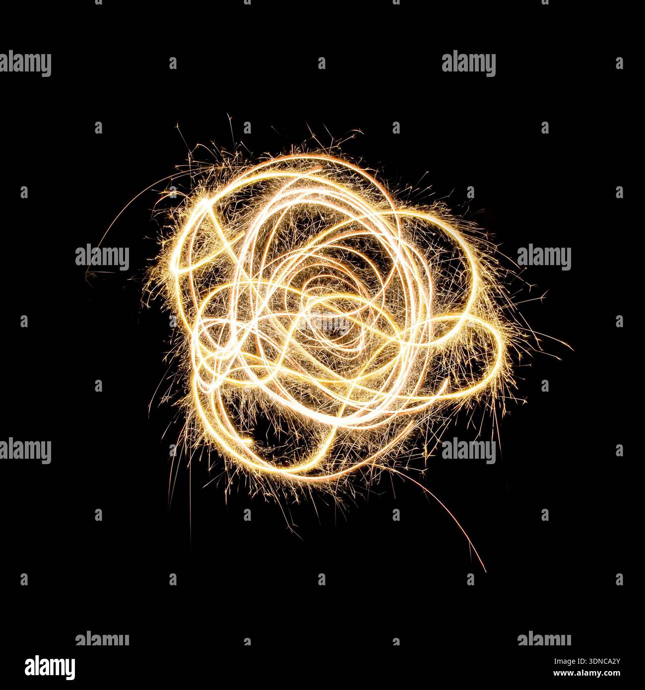 Wunderkerze Feuerwerk Stockfoto